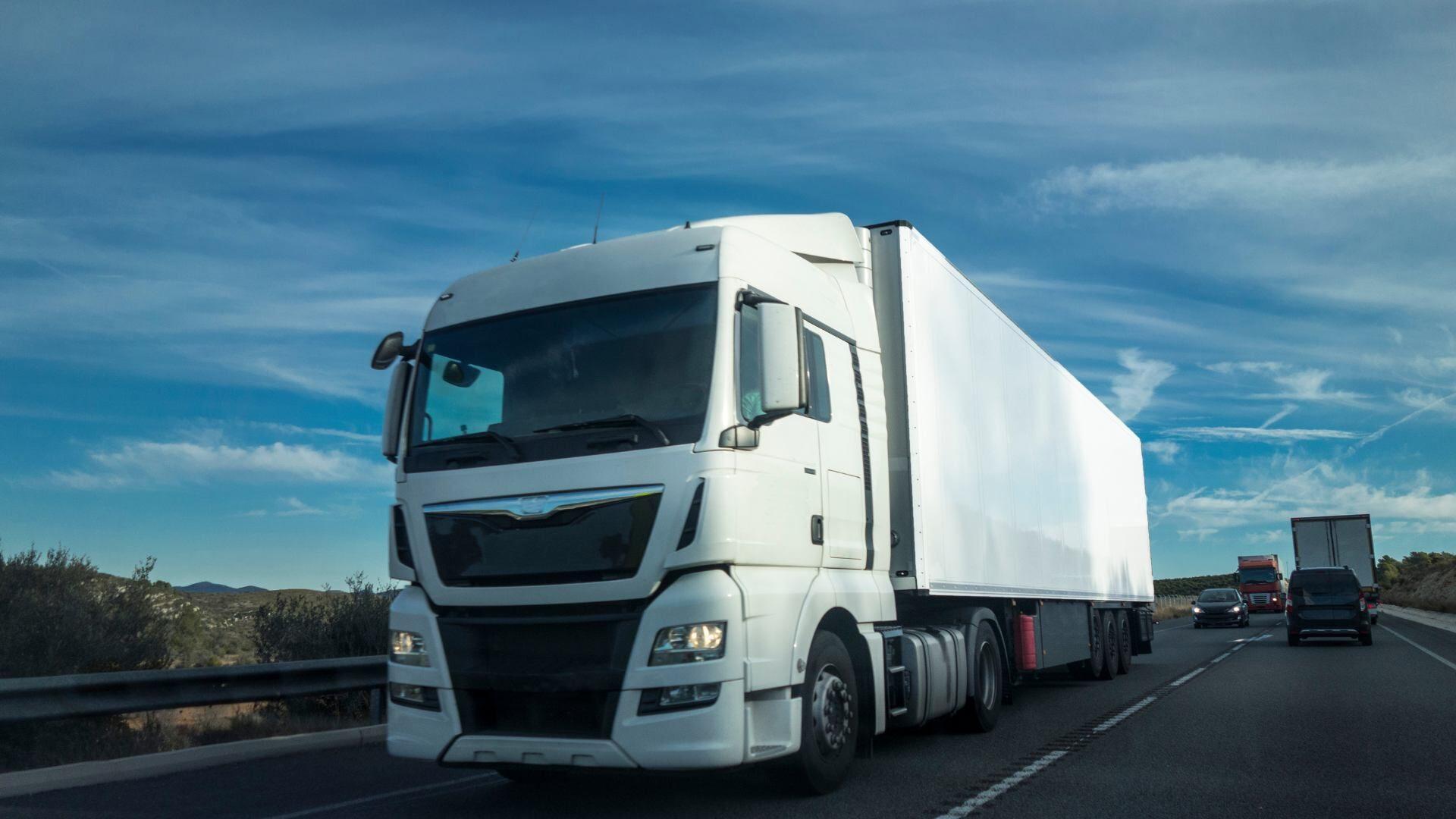 Consumo di un camion su strada